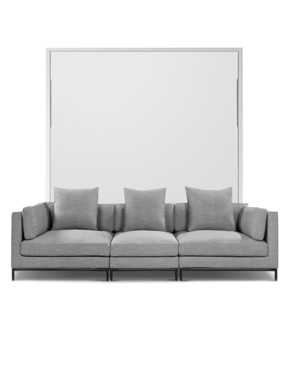 MurphySofa Migliore Modular King Size Wall Bed Sofa (Fabric)