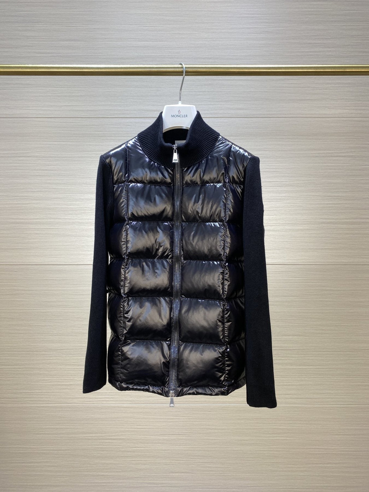 Moncler Women's Hybrid Knit Puffer Jacket