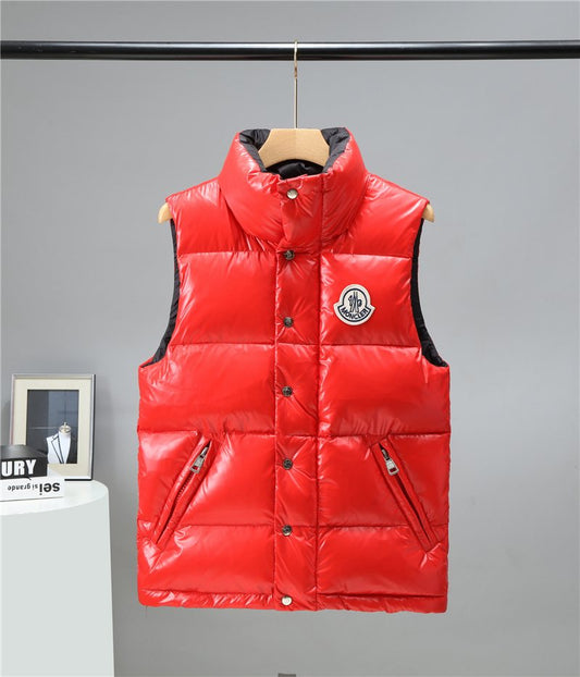Moncler Glossy Quilted Down Vest