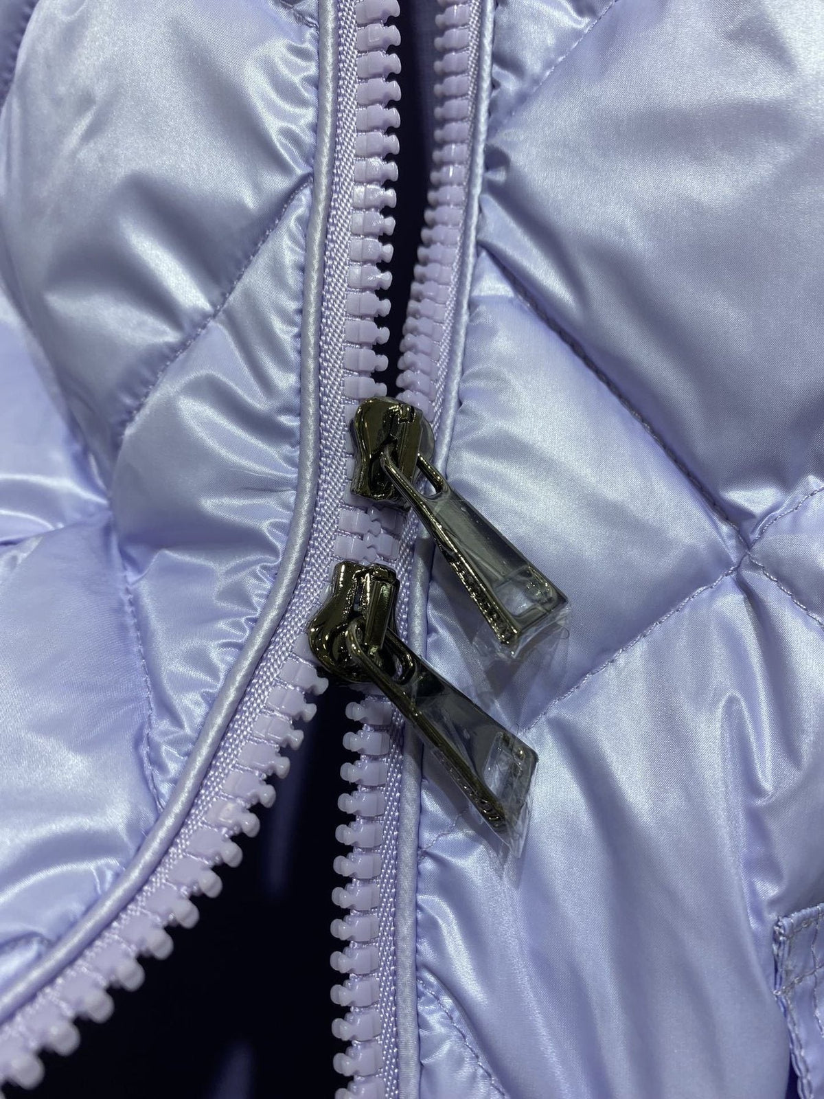 Moncler Diamond-Quilted Knit Sleeve Jacket