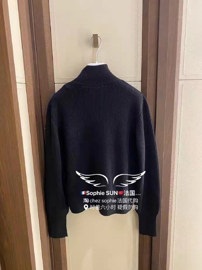 Moncler Quilted-Front Zip Jacket