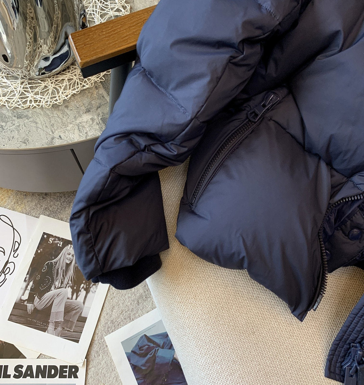 Burberry Short Quilted Puffer Jacket
