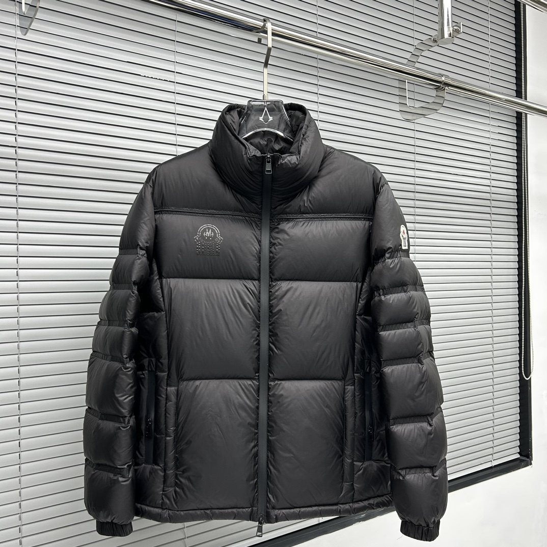 Moncler High-Collar Puffer Coat