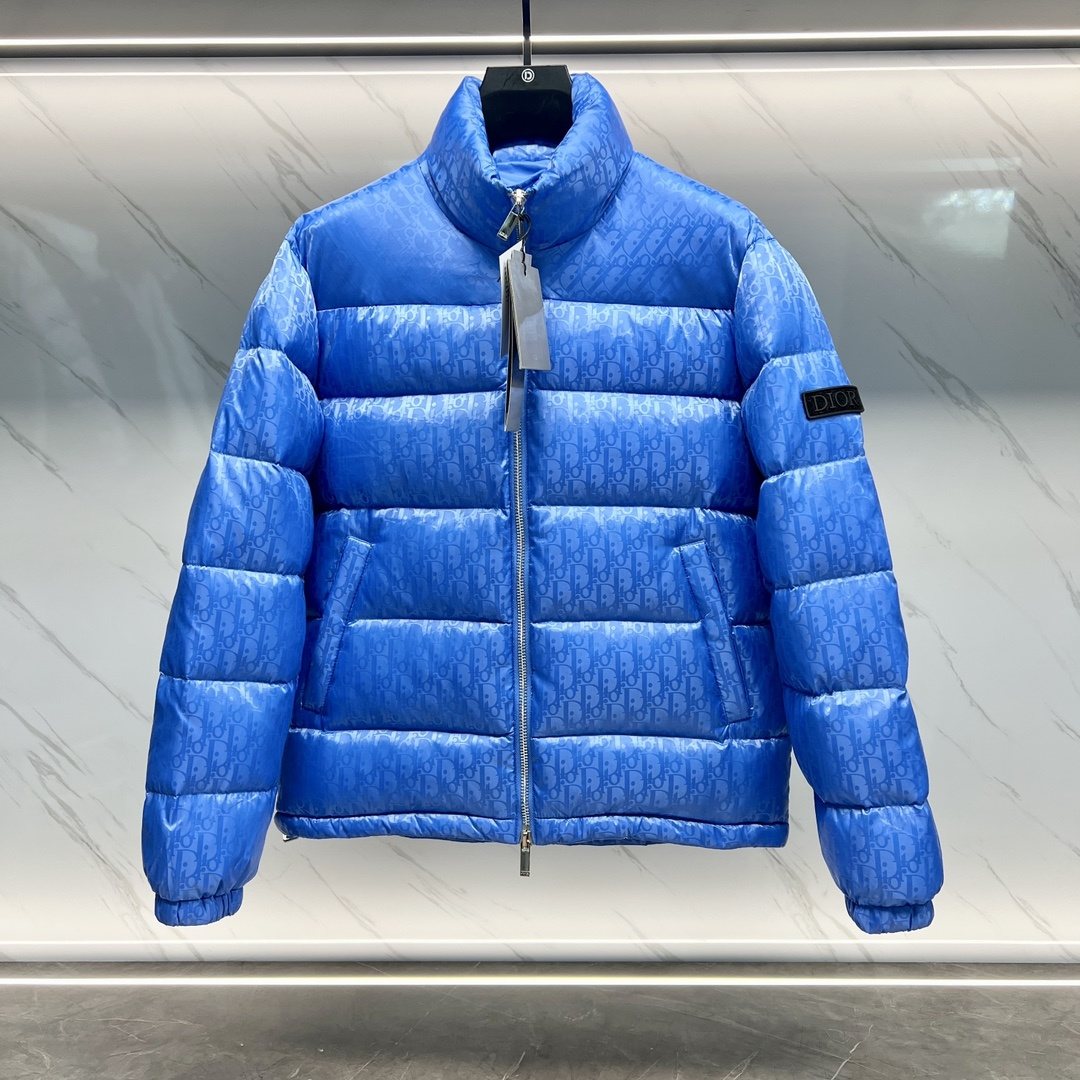 Dior Oblique Monogram Puffer Jacket
