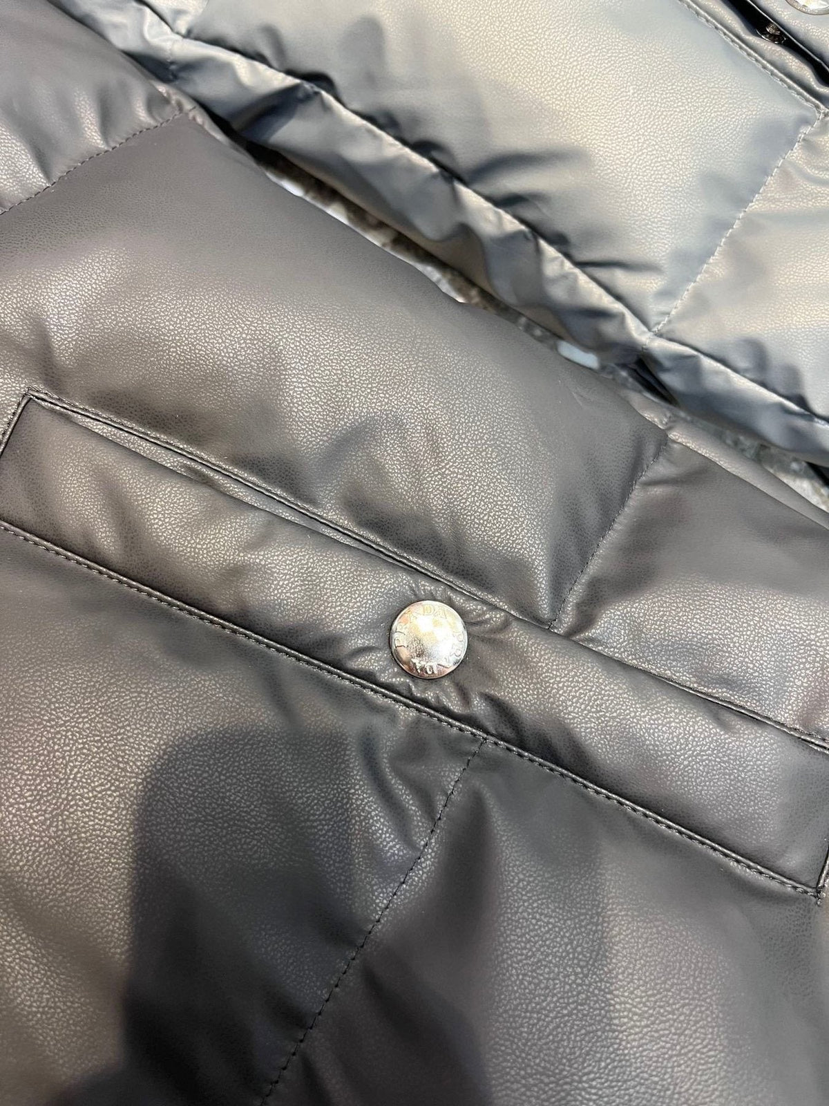 Prada Triangle Badge Padded Vest