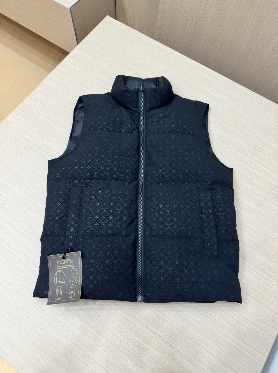 LV Reversible Monogram Puffer Vest