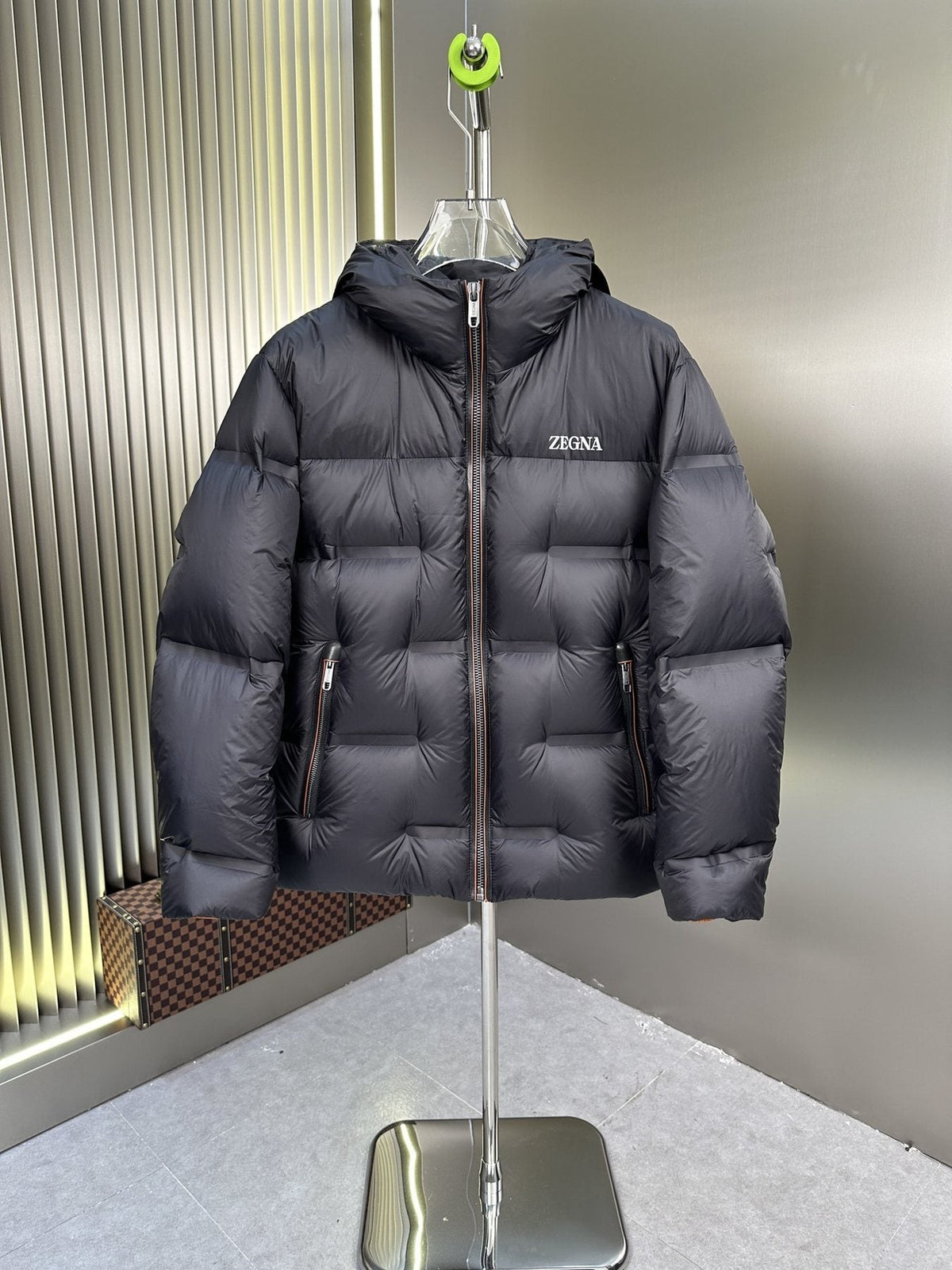 Zegna Hooded Quilted Puffer Coat