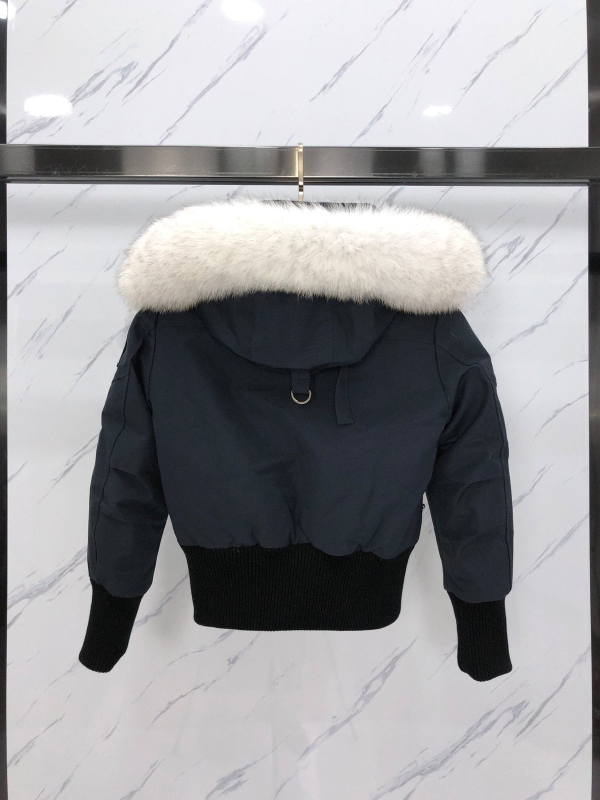 Moose Knuckles Women's Fur-Trim Hooded Puffer Jacket