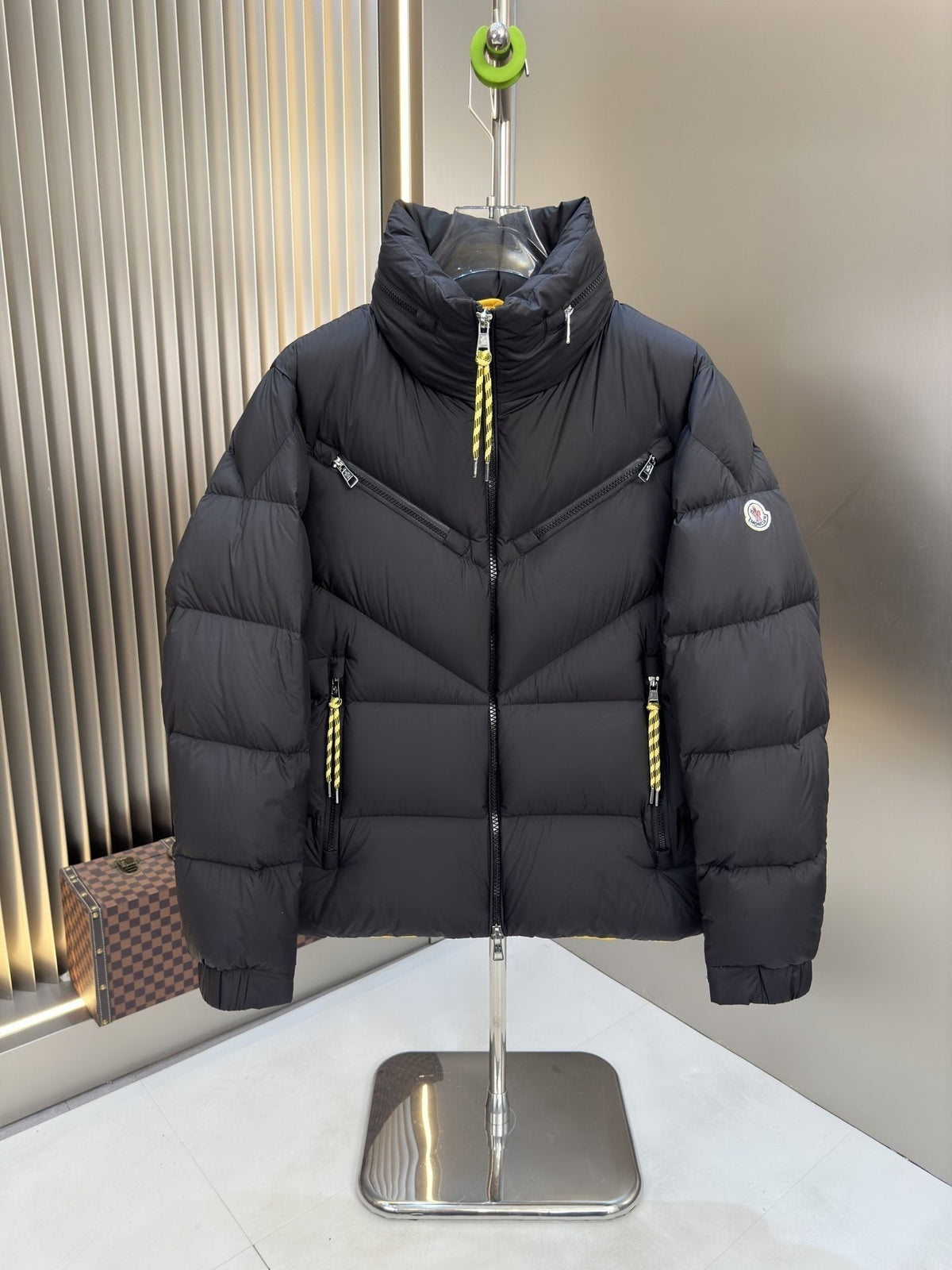 Moncler Reversible Quilted Goose Down Coat