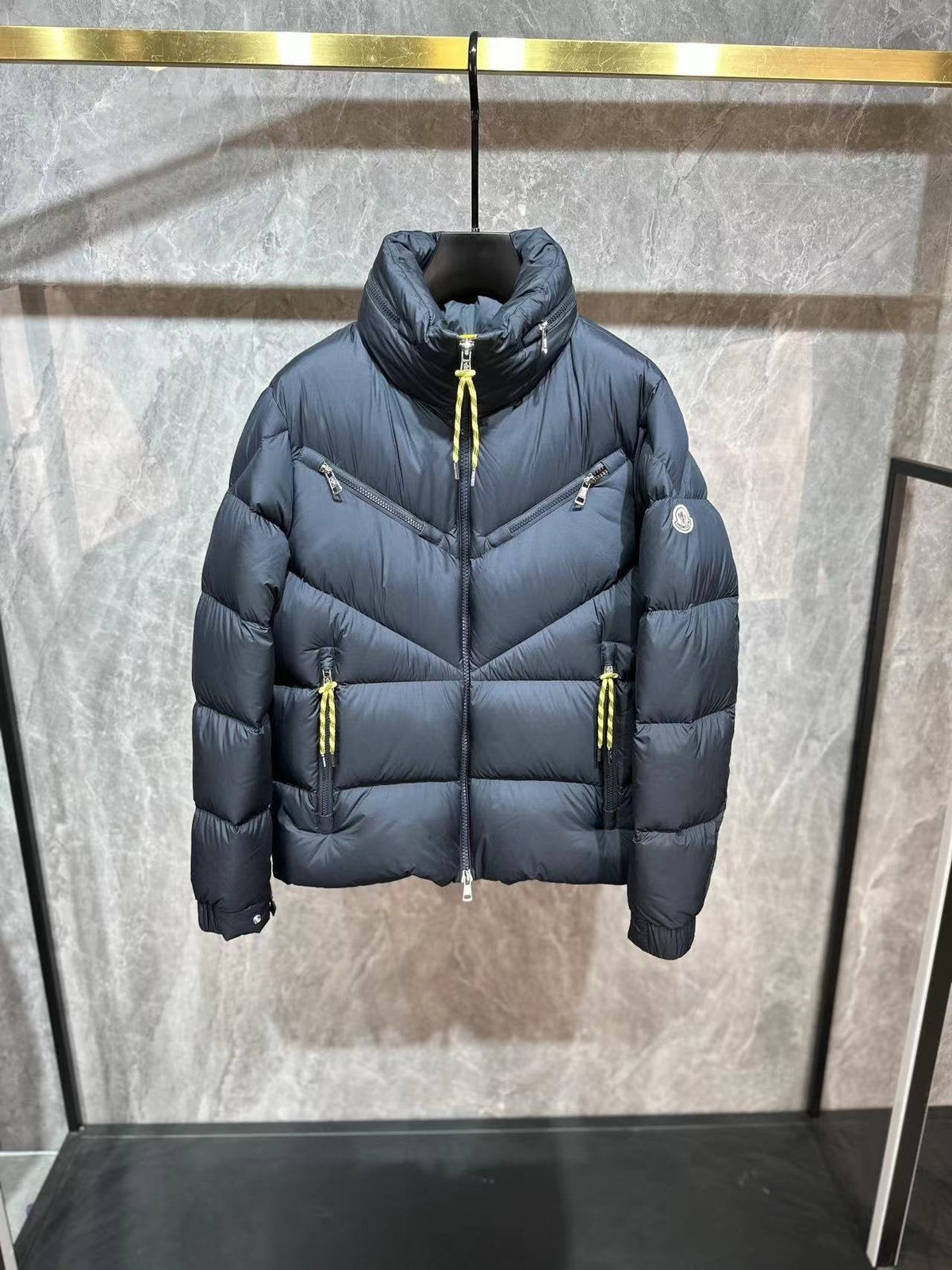 Moncler Reversible Quilted Goose Down Coat