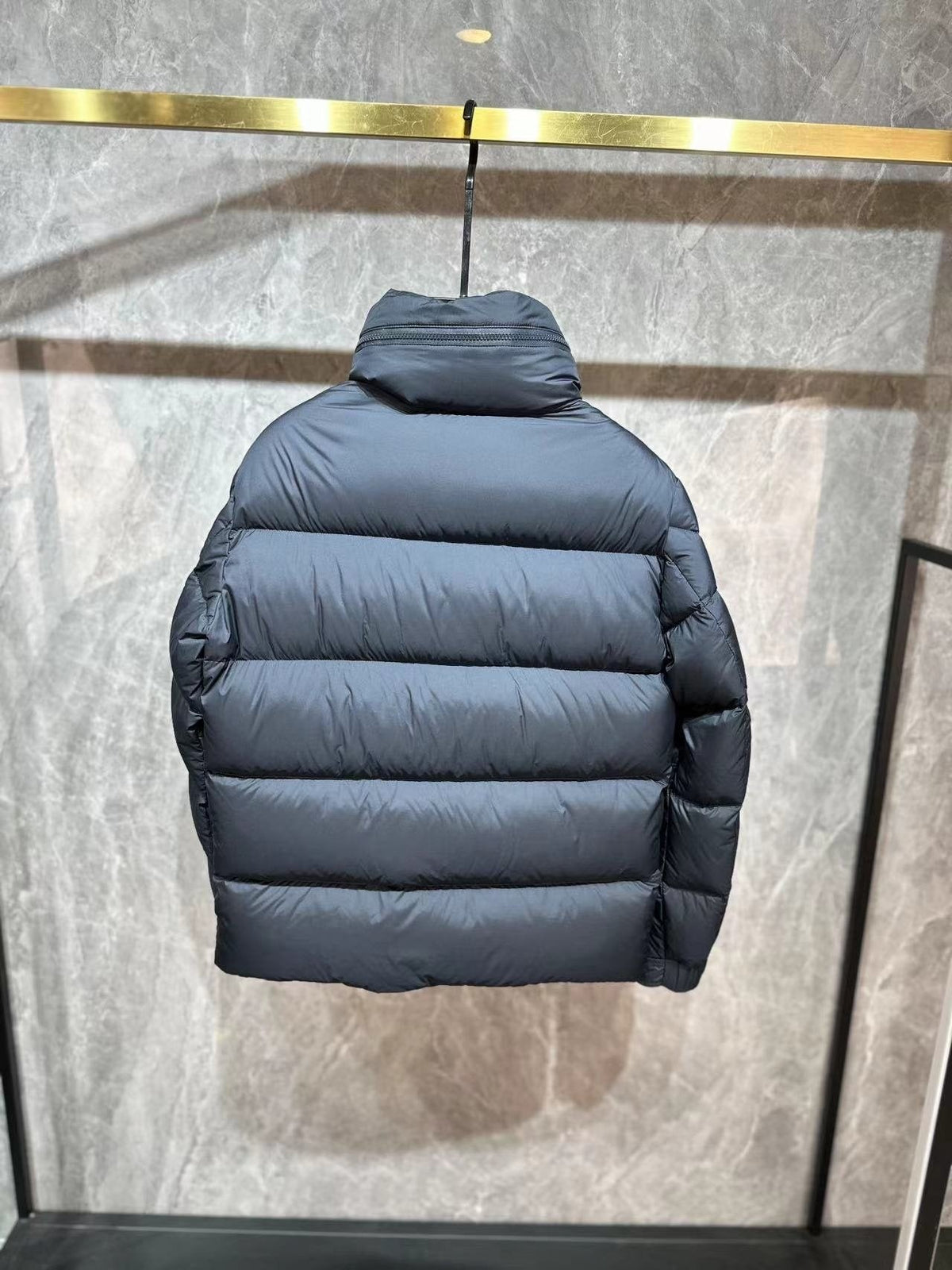 Moncler Reversible Quilted Goose Down Coat