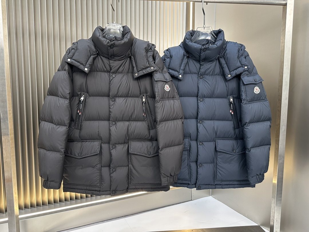 Moncler Hooded Quilted Puffer Coat