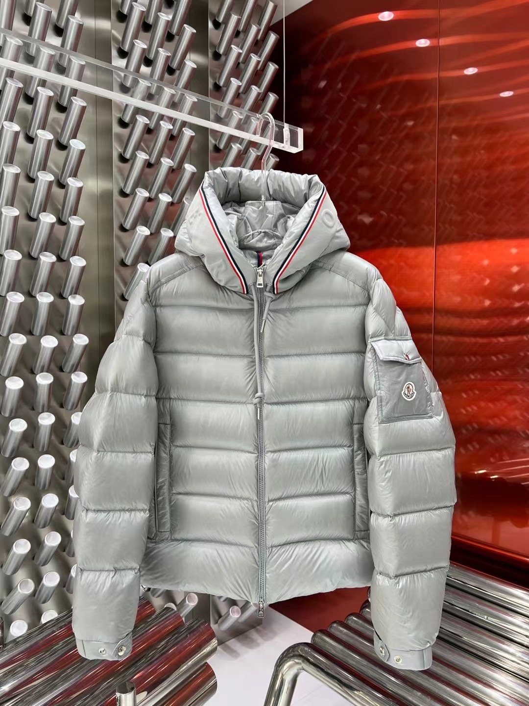 Moncler Hooded Quilted Puffer Coat