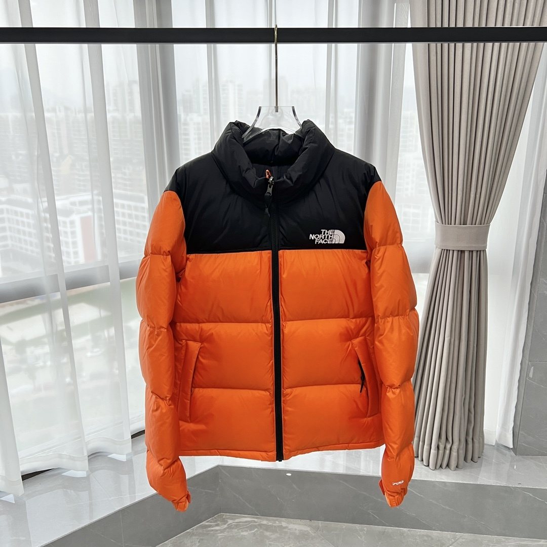 The North Face Color-Block Puffer Jacket