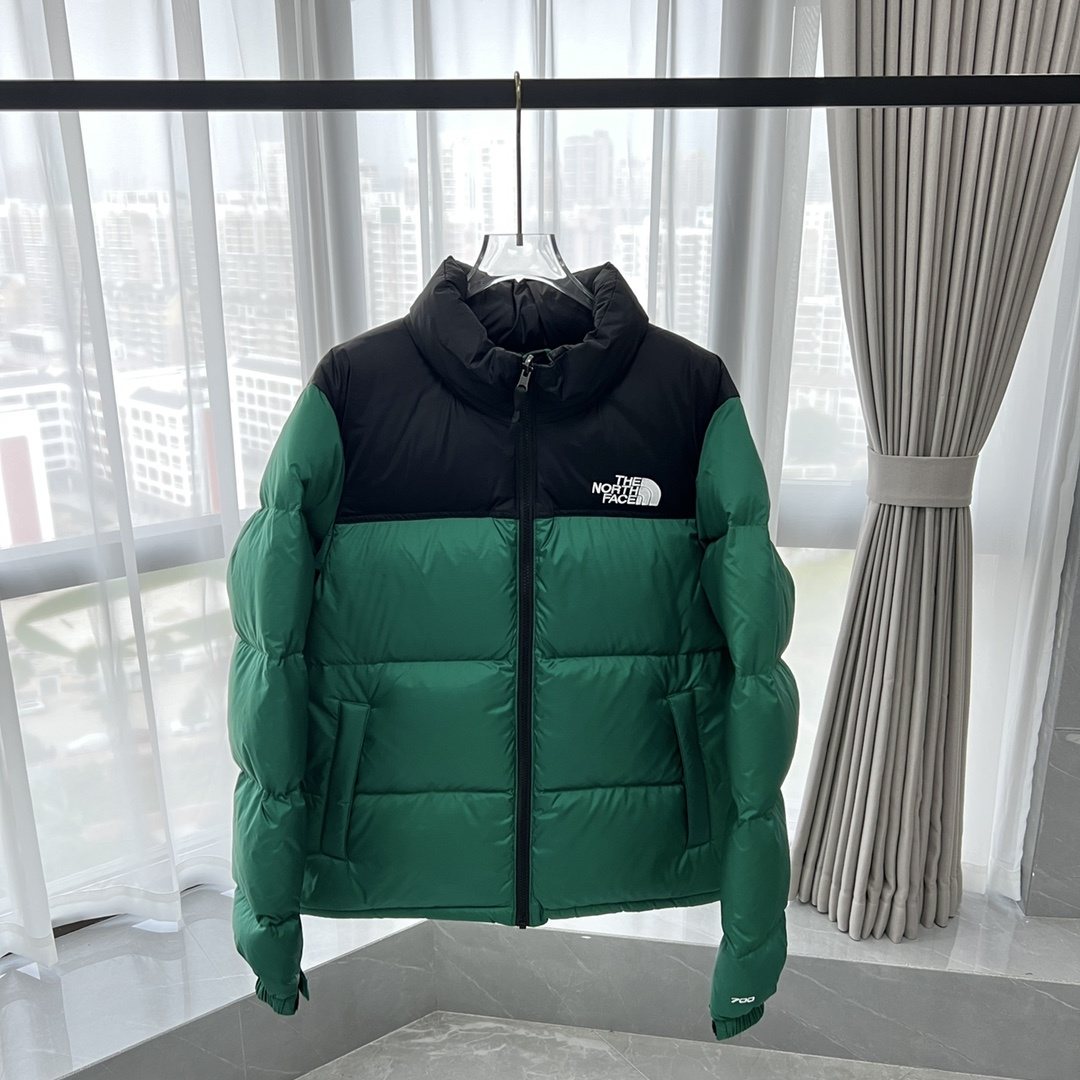 The North Face Color-Block Puffer Jacket