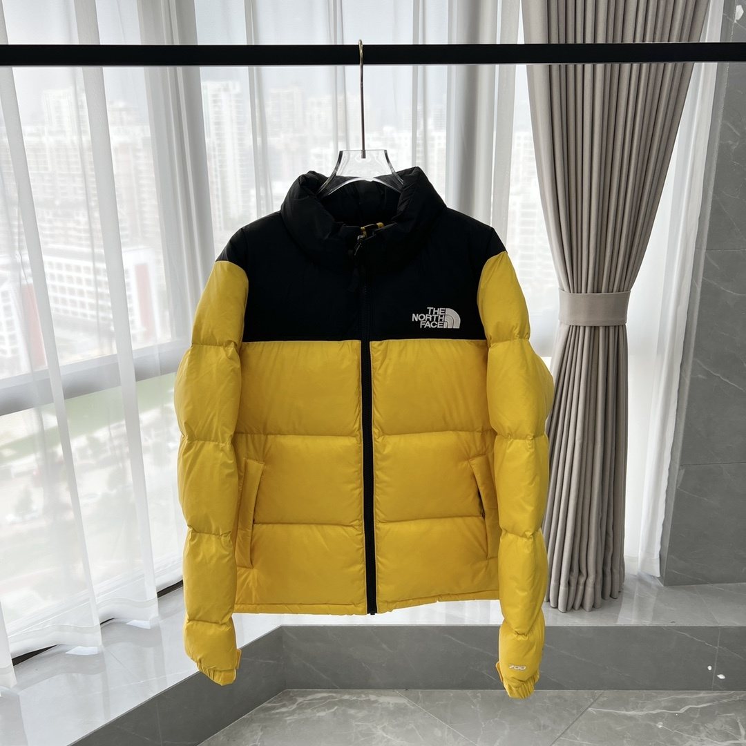 The North Face Color-Block Puffer Jacket