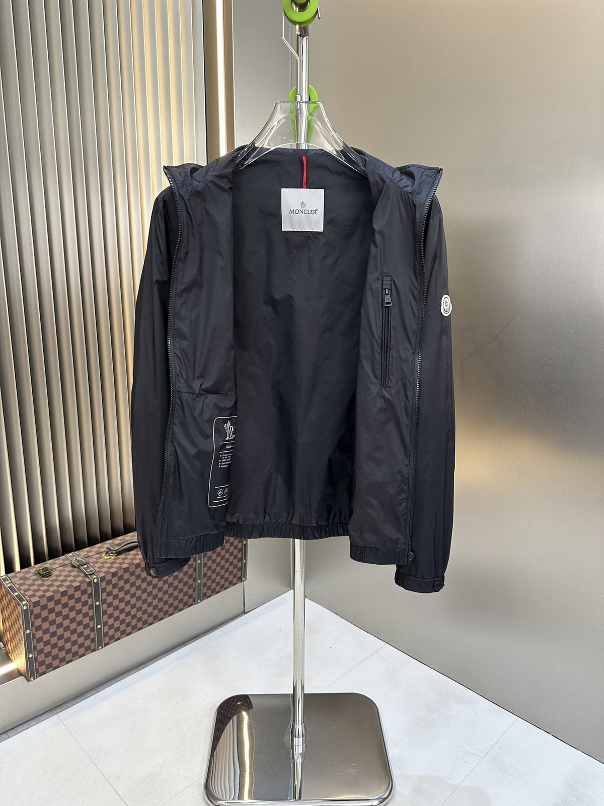 Moncler Stand-Collar Full-Zip Jacket