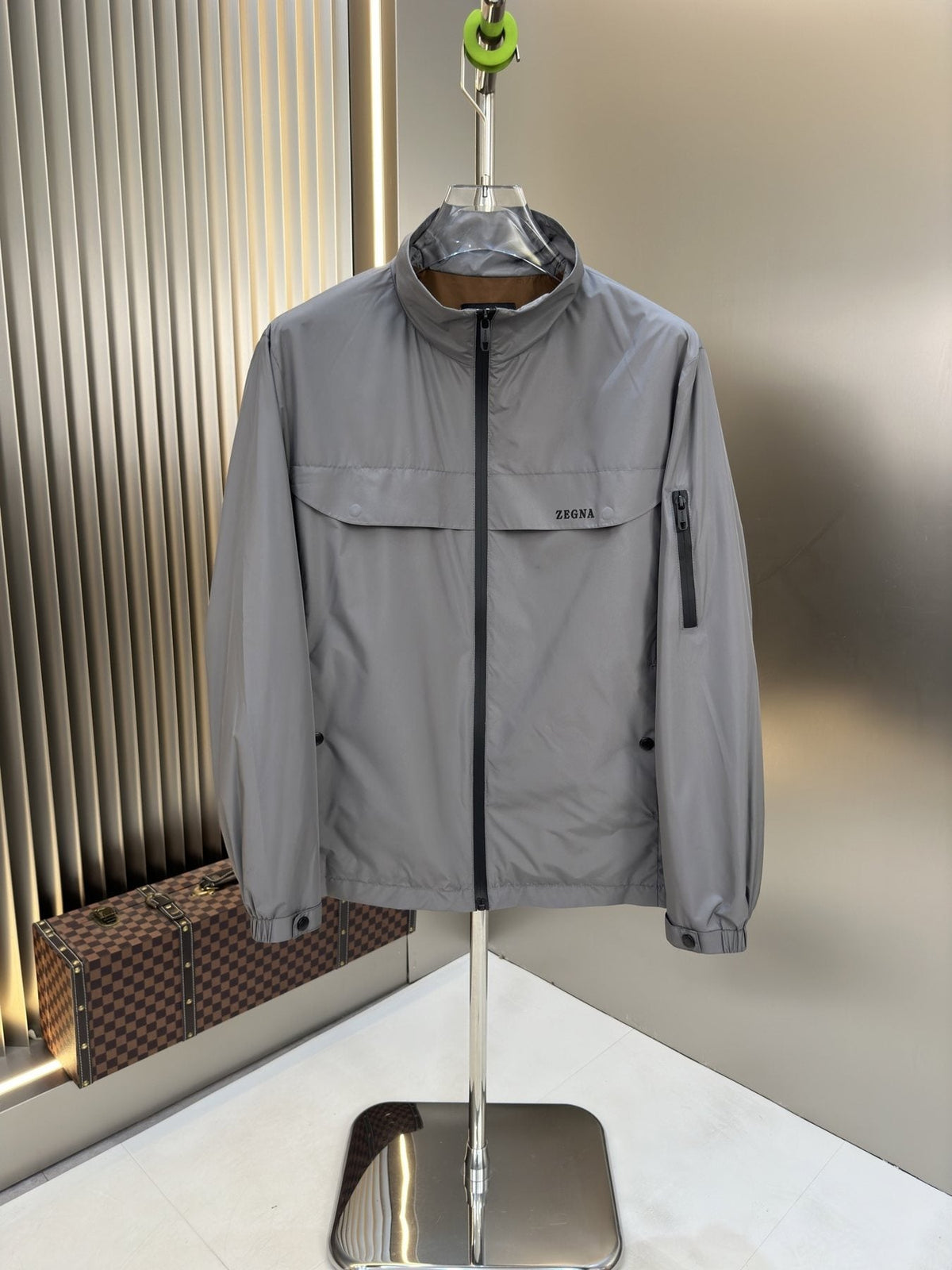 Zegna Zip-Front Utility Jacket