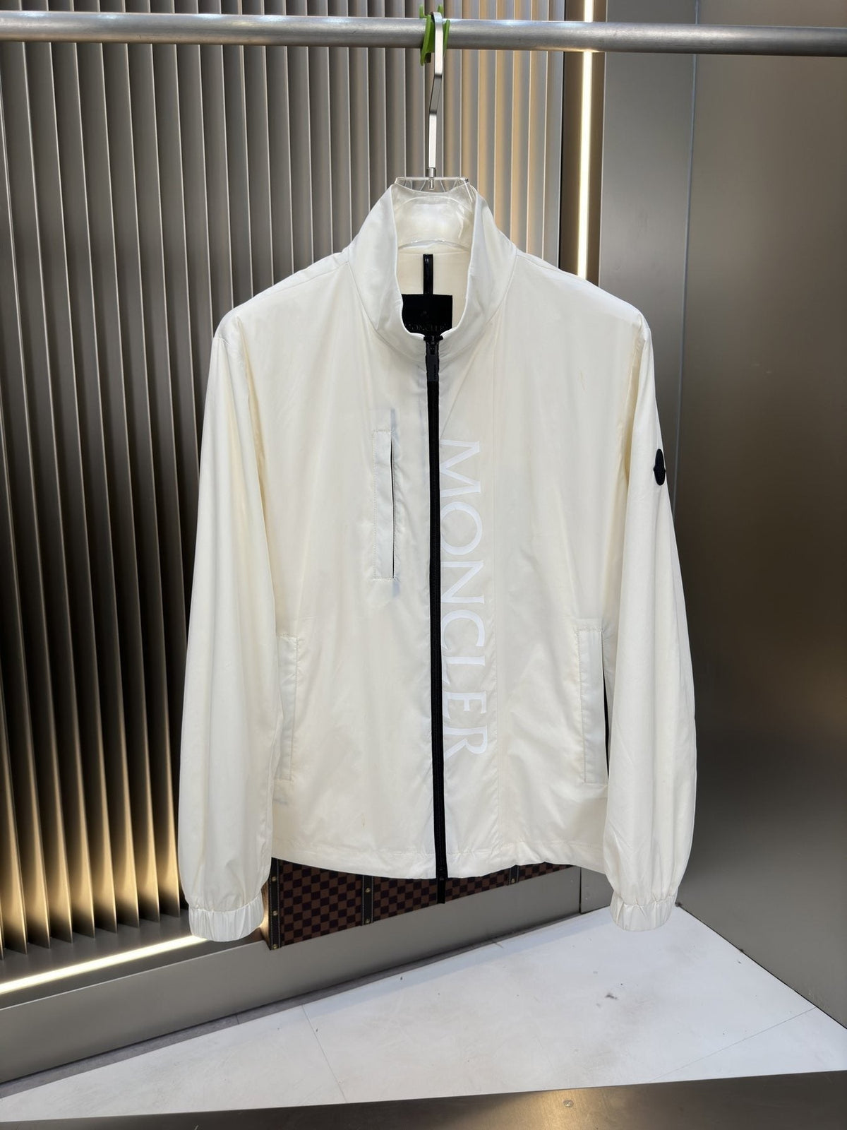 Moncler Stand Collar Full-Zip Jacket
