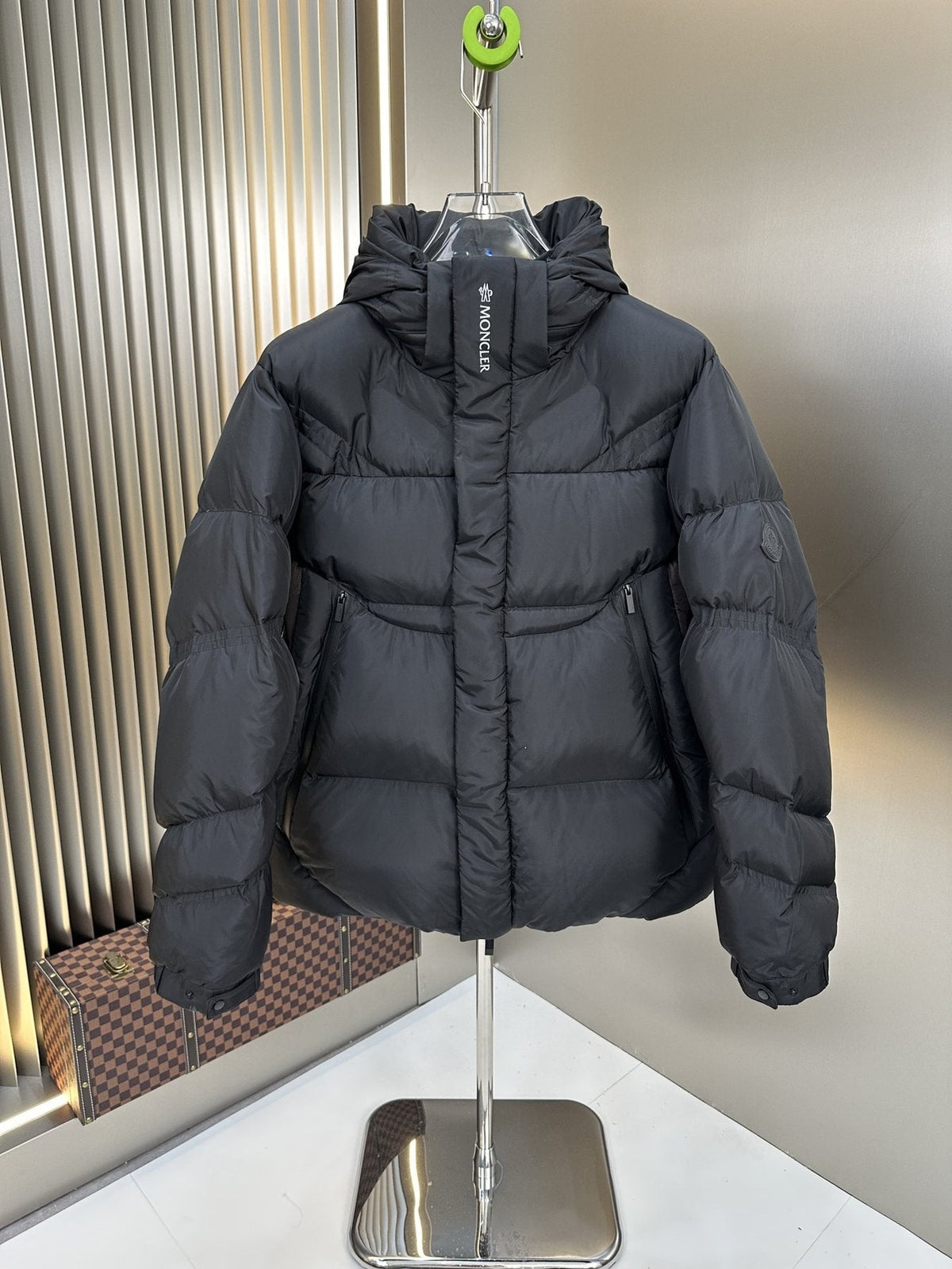 Moncler Hooded Quilted Puffer Coat