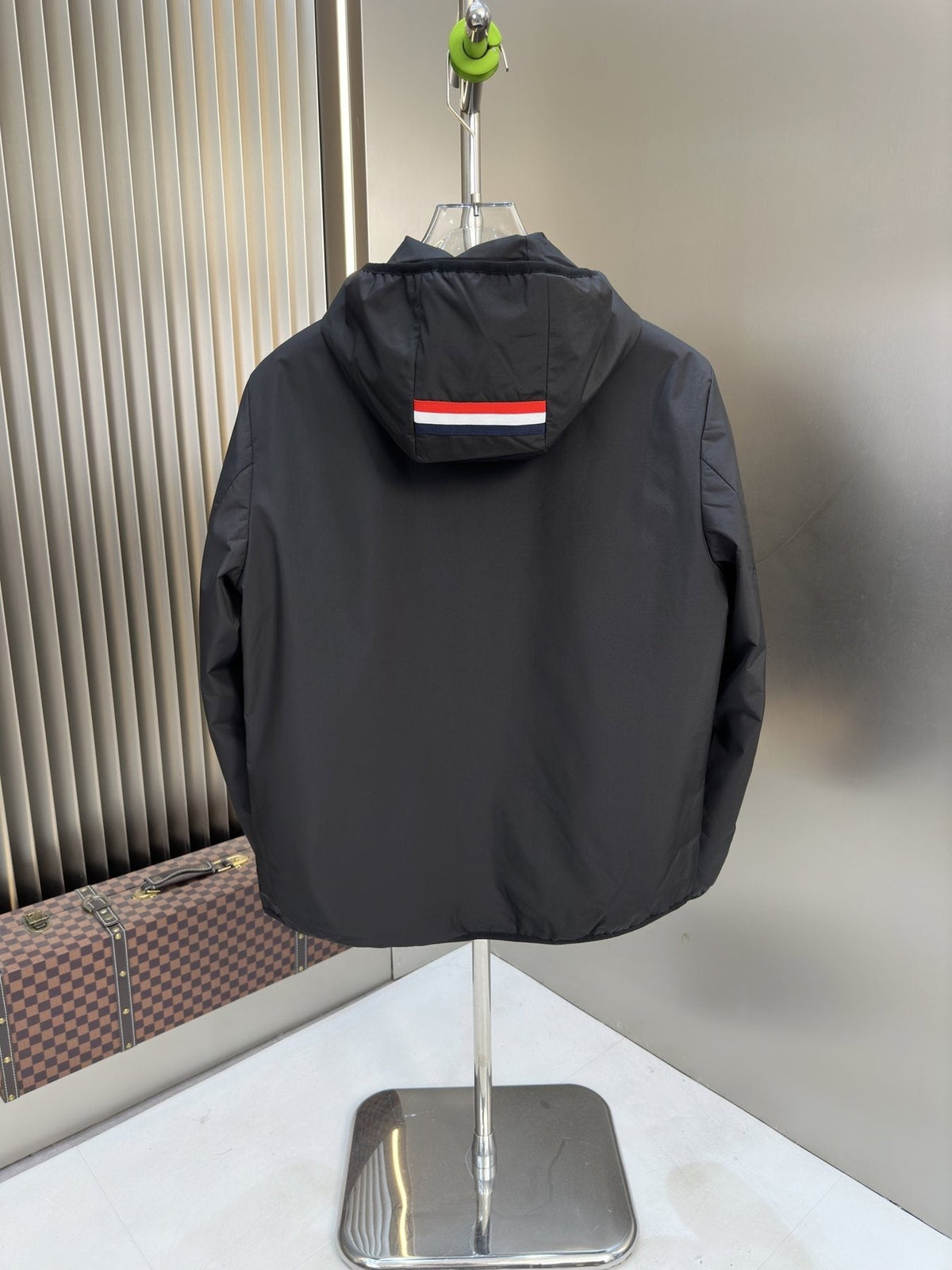 Moncler Hooded Zip-Front Jacket