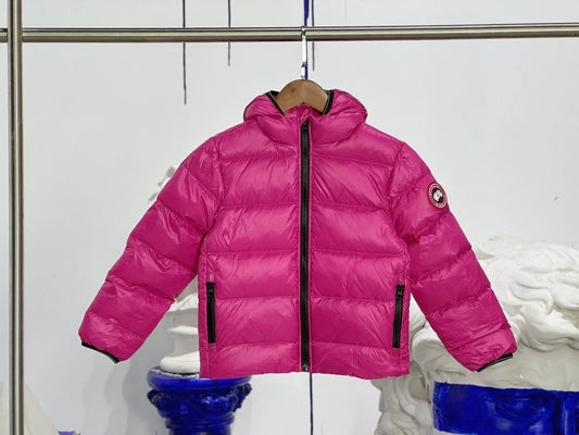 Canada Goose Kids' Hooded Quilted Down Jacket