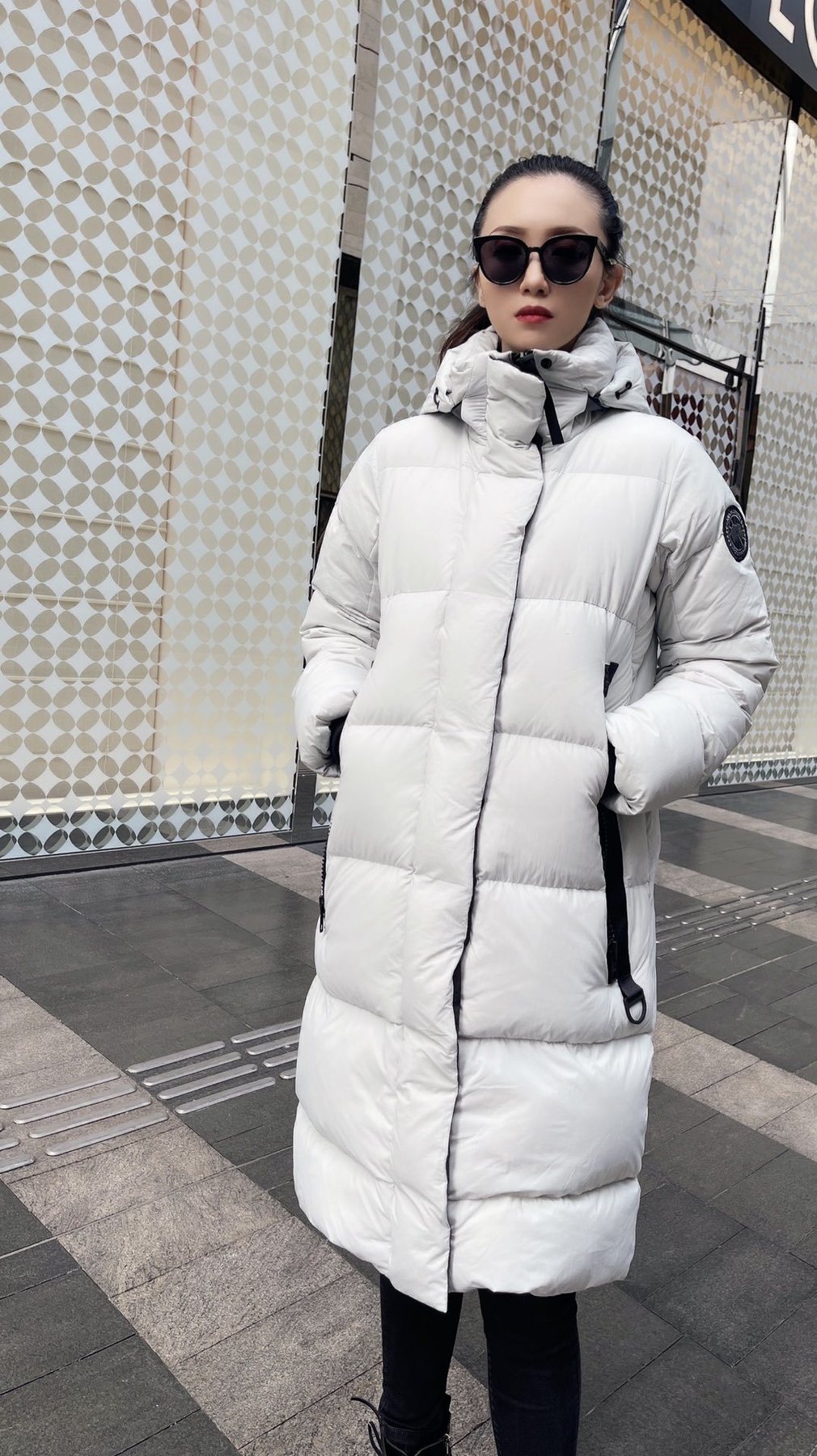 Canada Goose Longline Hooded Puffer Jacket