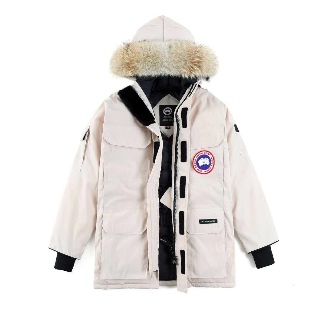 Canada Goose Hooded Fur-Trim Puffer Jacket