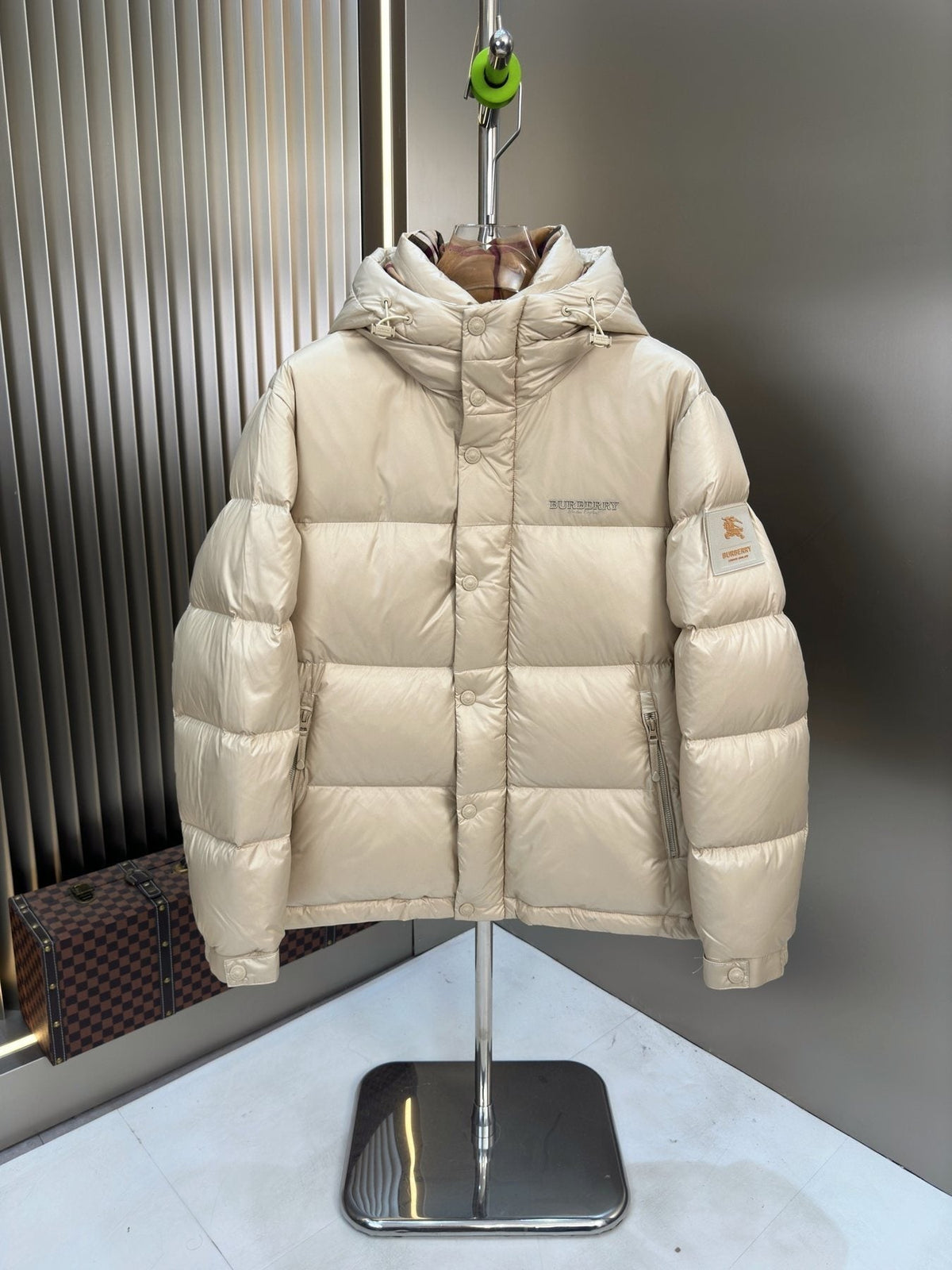 Burberry Hooded Quilted Puffer Jacket