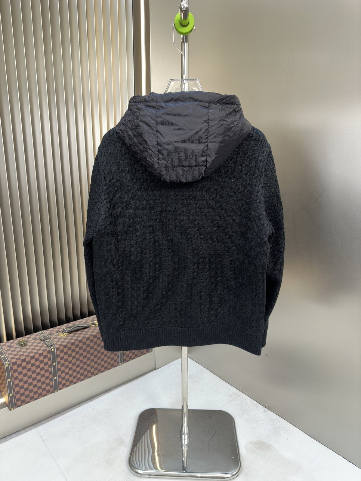 Dior Hooded Quilted Puffer Jacket