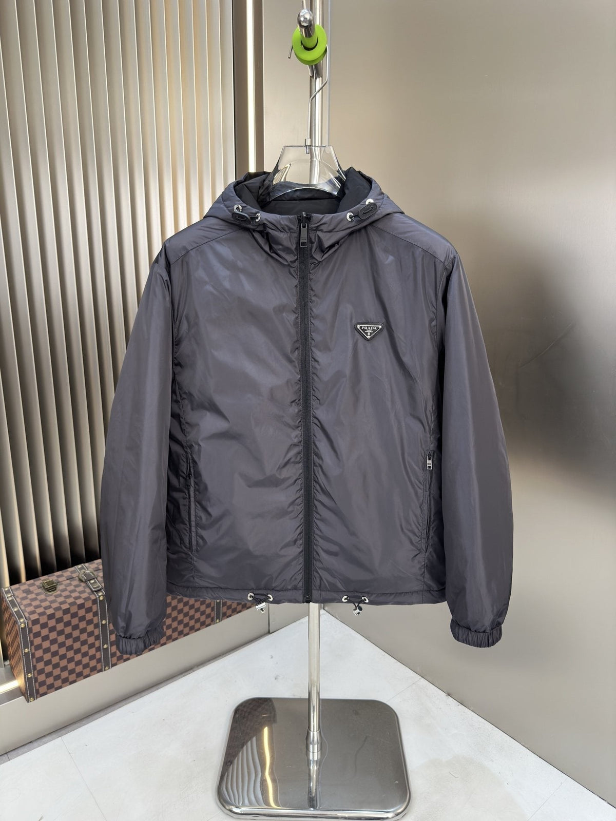 Prada Reversible 2-in-1 Hooded Jacket
