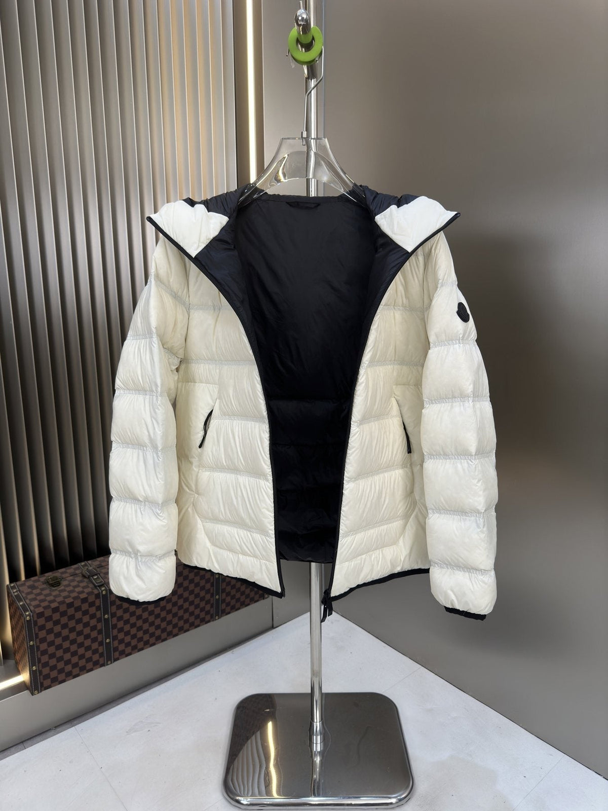 Moncler Hooded Reversible Puffer Coat