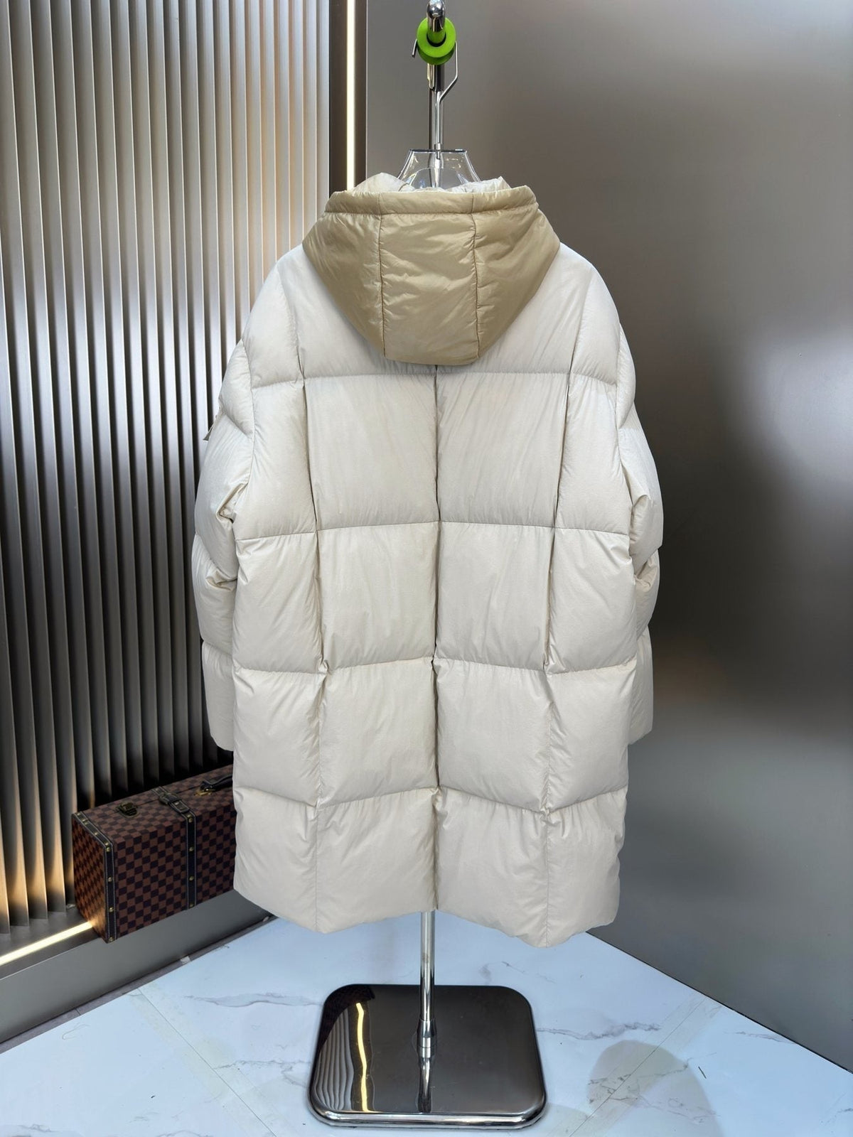 Moncler Hooded Long Puffer Coat