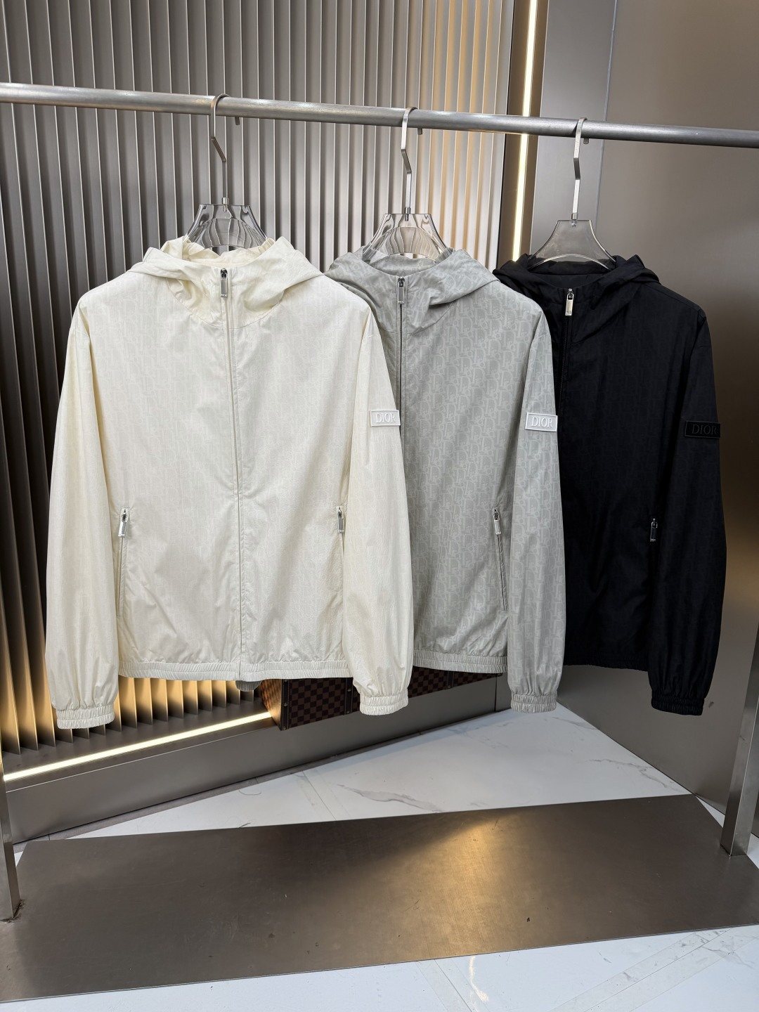 Dior Hooded Zip Jacket