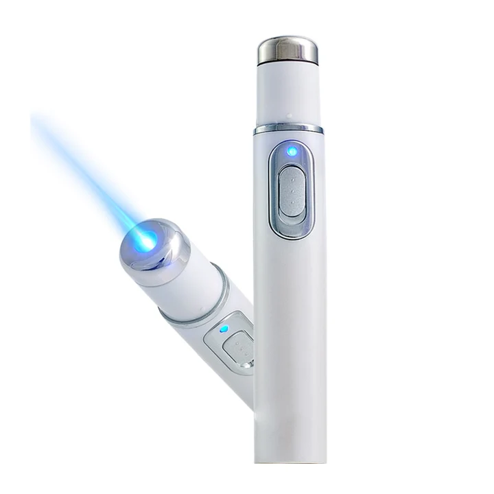 Blue Light Therapy Acne Treatment Pen – Portable LED Skin Care Device