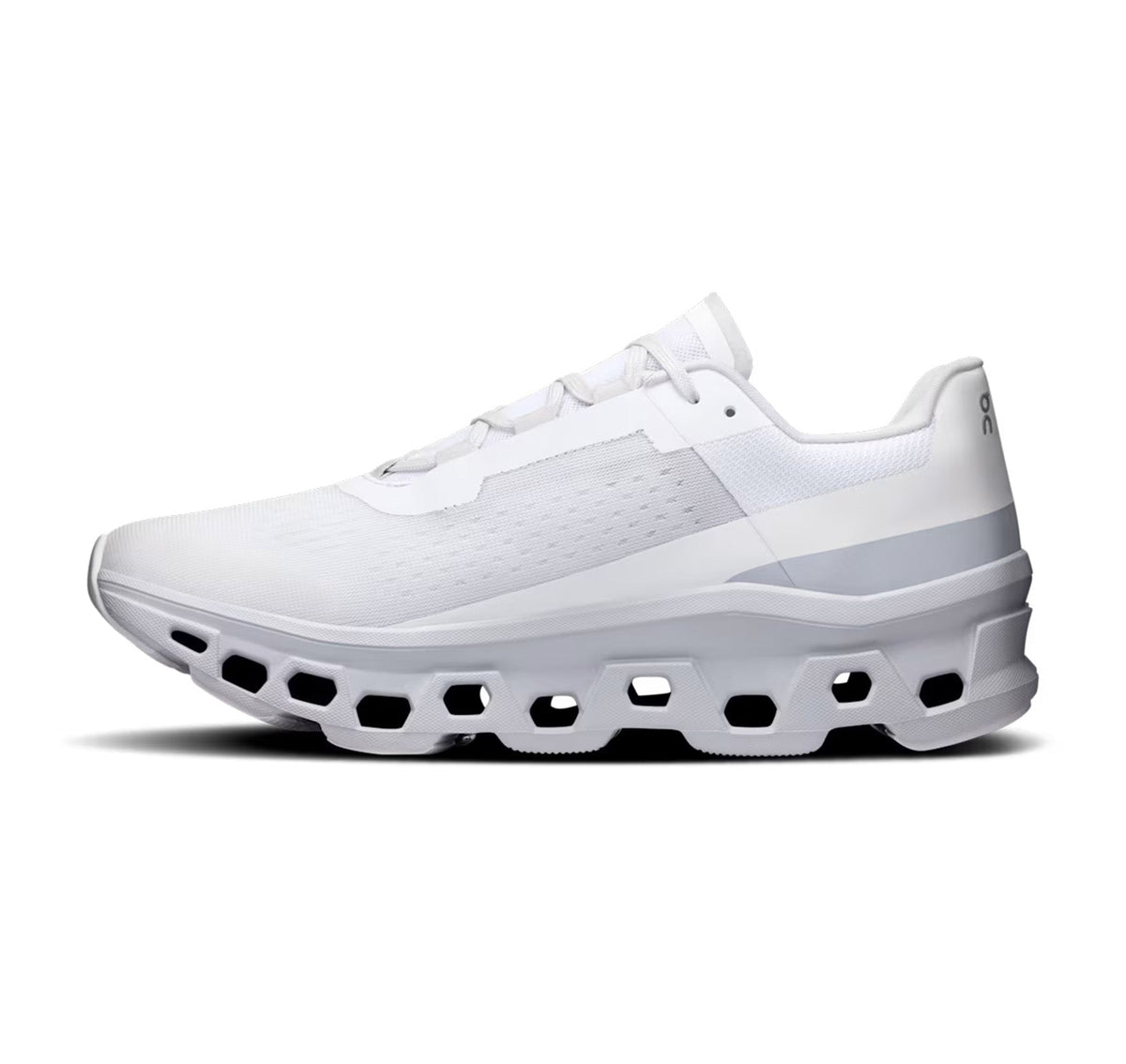ON Men's Cloudmonster White/Glacier