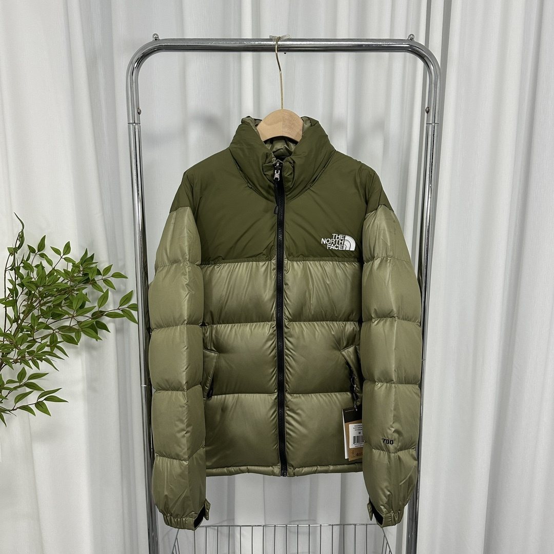 The North Face Color-Block Puffer Jacket