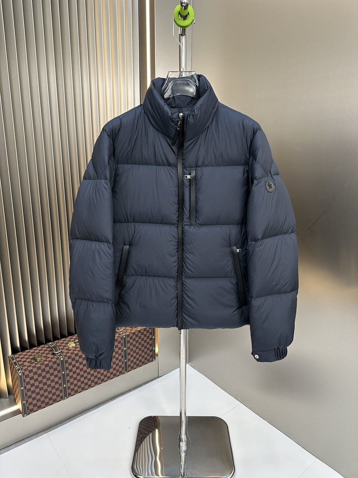 Moncler Stand-Collar Puffer Coat