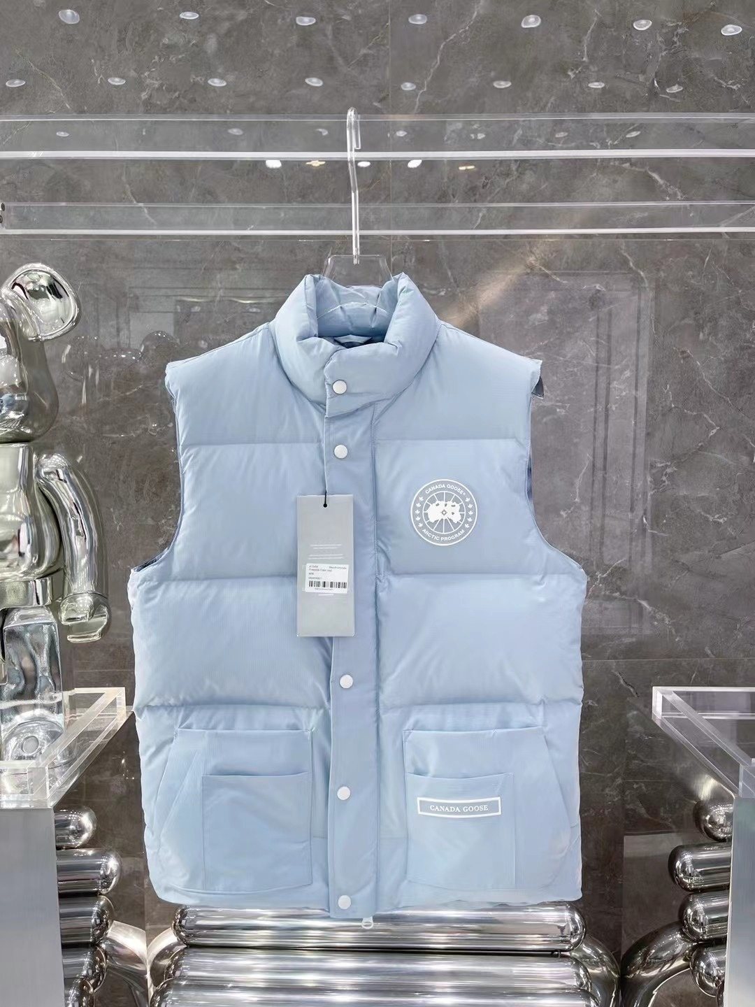 Canada Goose Quilted Snap-Front Vest